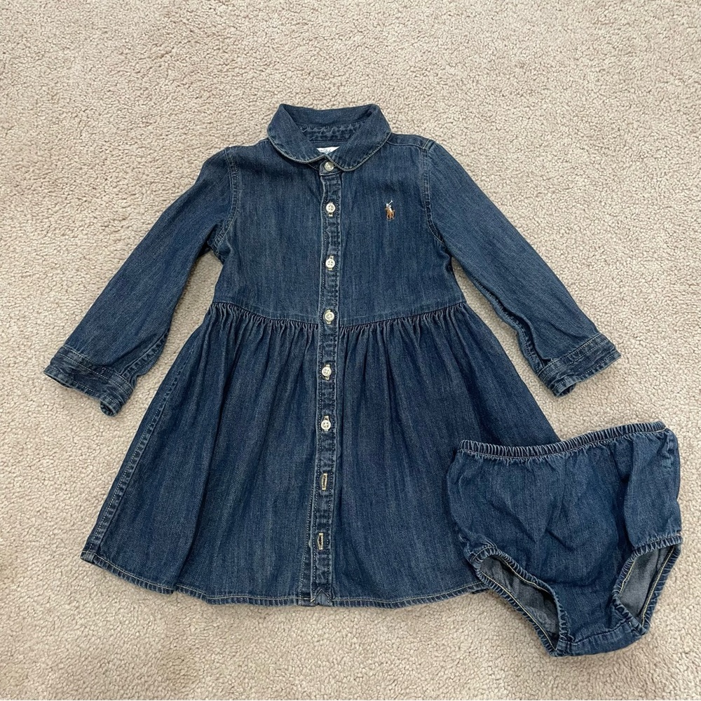 Ralph Lauren Blue Denim Outfit